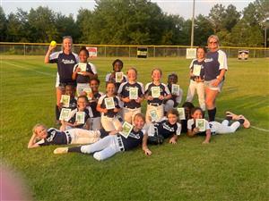 JCRD Softball Girls and their Wonderful Coaches